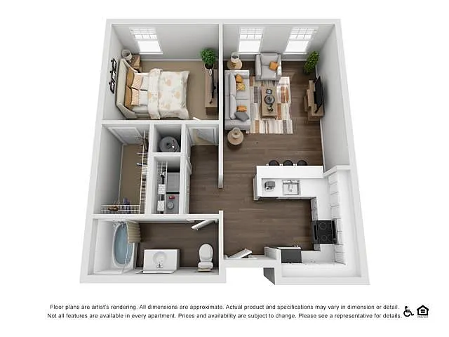 Floor plan 1BB