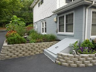 Well maintained yard