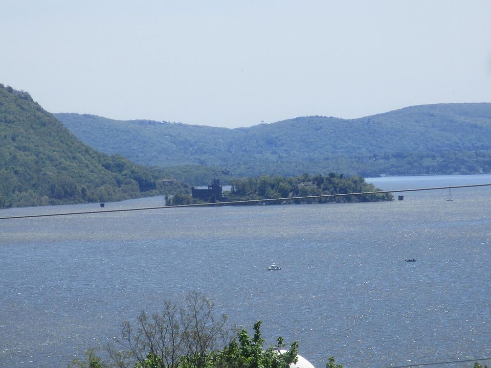 Bannerman Island from outside of building.