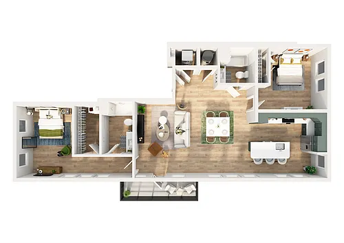 Floor plan B9