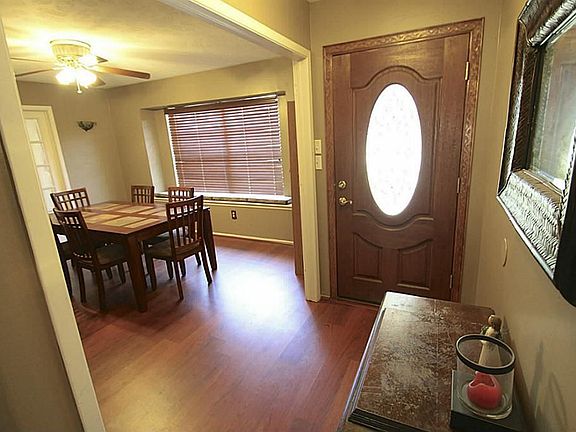 Formal dining off the right of entry.