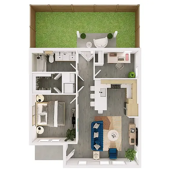 Floor plan A2 - Duet