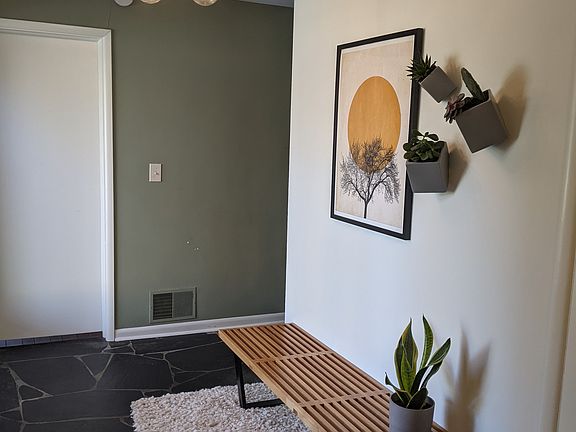Front Hall and entry with slate.