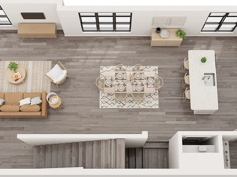 TH3A floor plan Bowery West