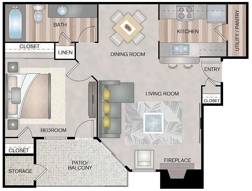 Floor plan Da Vinci