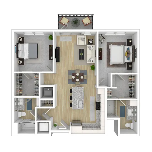 Floor plan Runway