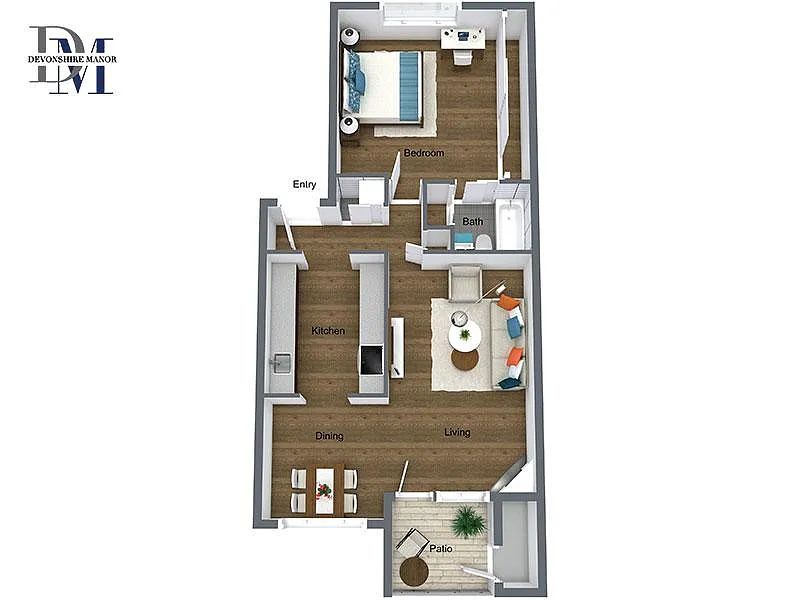Floor plan The Byron