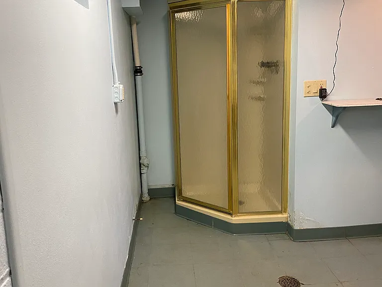 Bonus shower in the basement