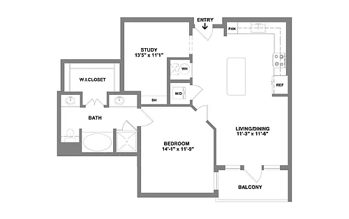 Floor plan A10