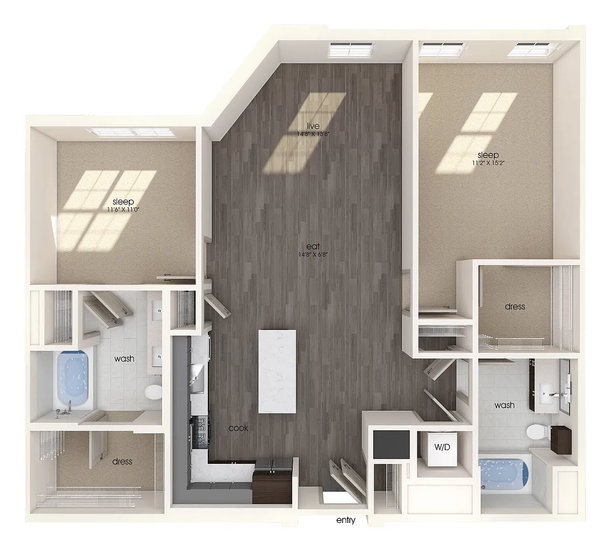 Floor plan B02