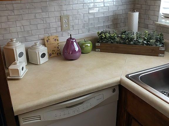 Backsplash in kitchen 