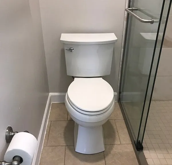 Main Bath New Toilet