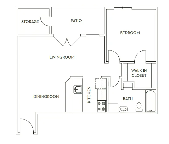 Floor plan A2 - 2208