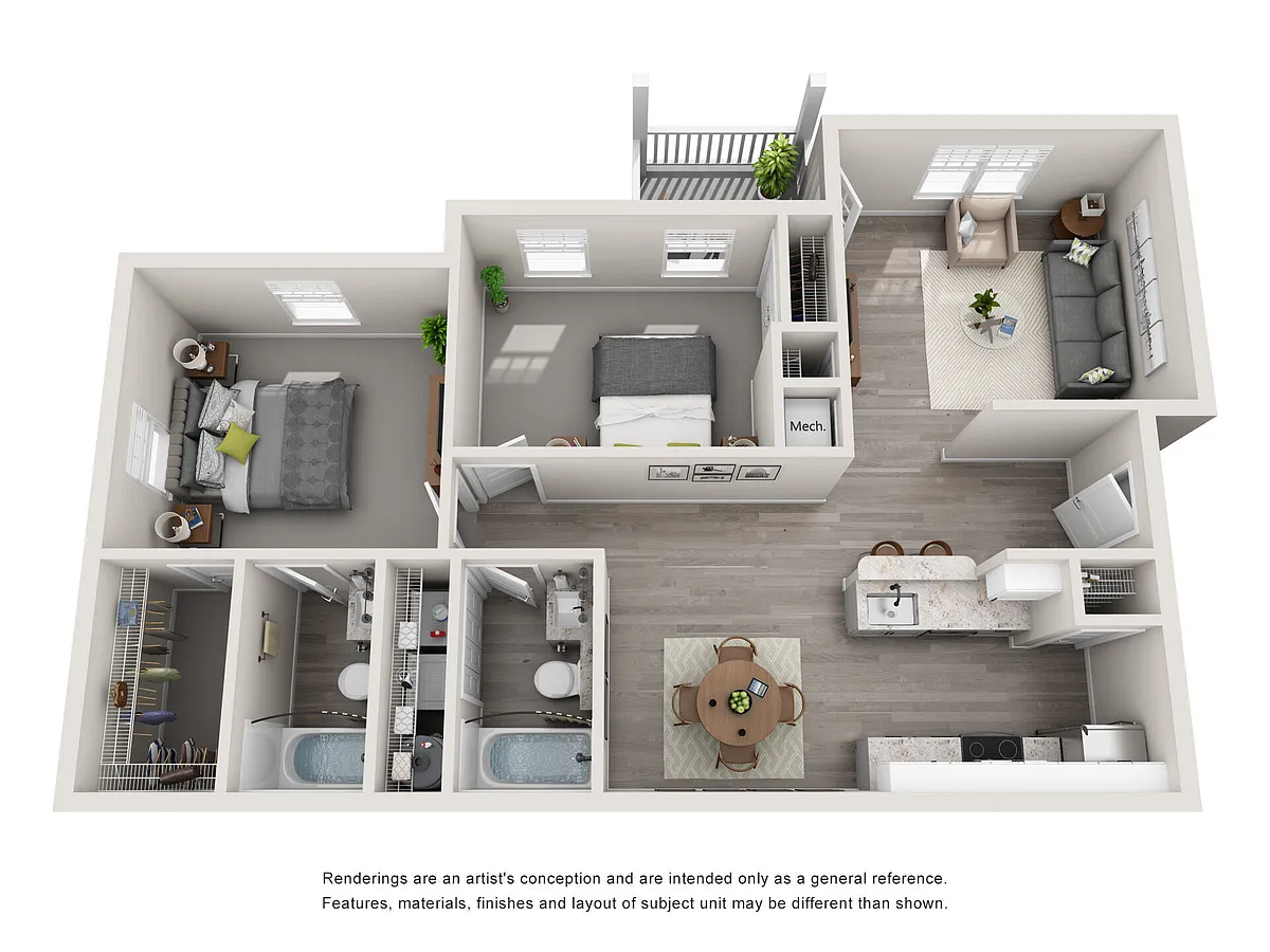 Floor plan Saratoga *Newly Renovated