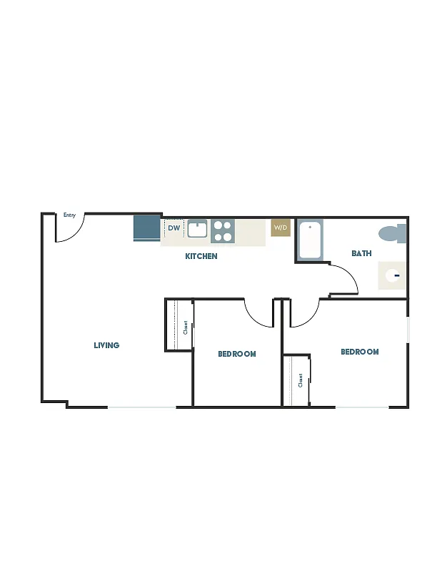 Floor plan 2X1 - D1