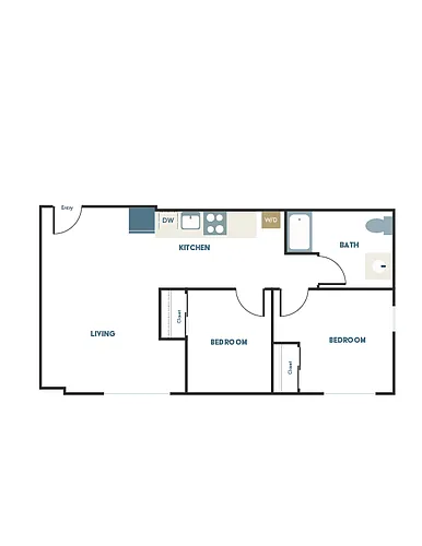 Floor plan 2X1 - D1