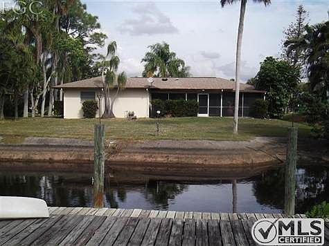 Looking at House from across canal