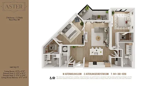 Floor plan Aster B8