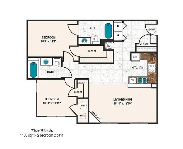 Floor plan Birch