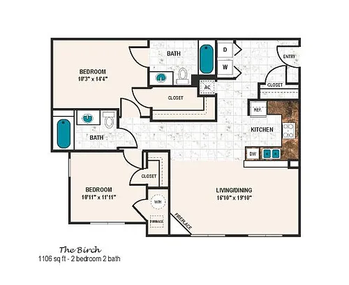 Floor plan Birch