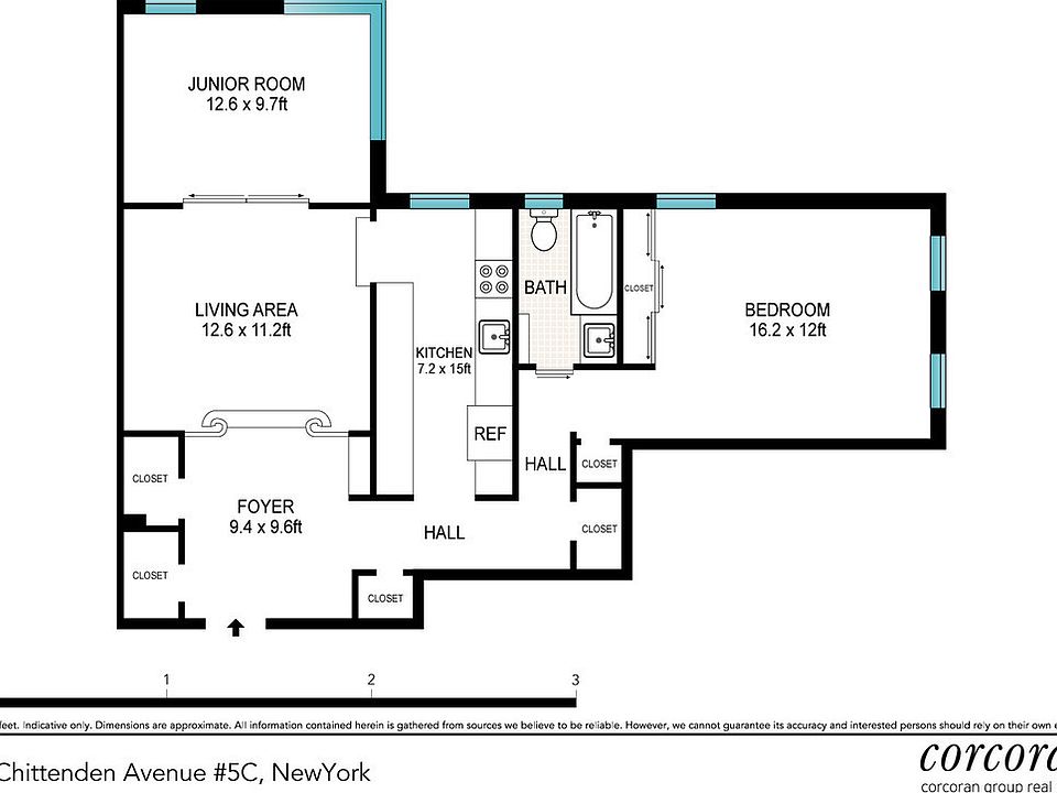 1st image of 17 Chittenden Ave APT 5C