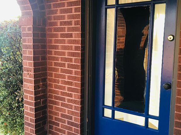 Covered front porch entry