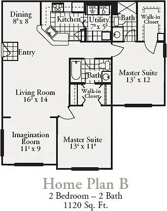 Floor plan B