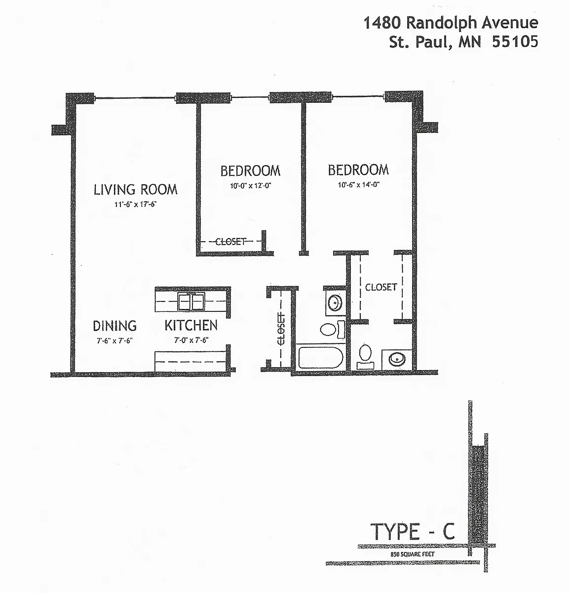 Floor plan Type C