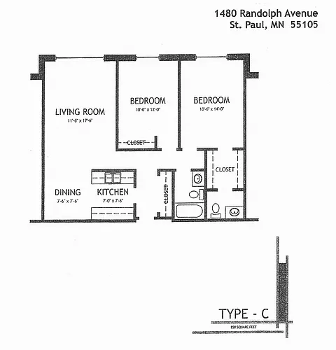 Floor plan Type C