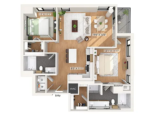 Floor plan B3