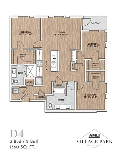 Floor plan D4