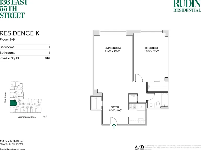 136 E 55th St #9-K — Photo 2