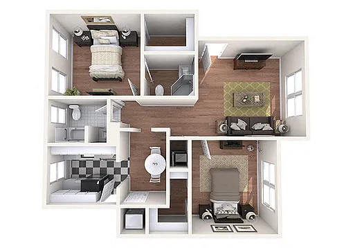 Floor plan B2