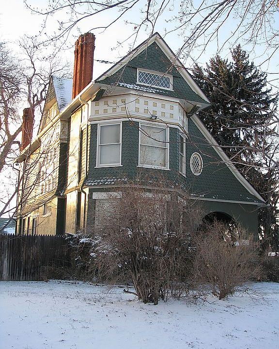 The Bliss House in winter