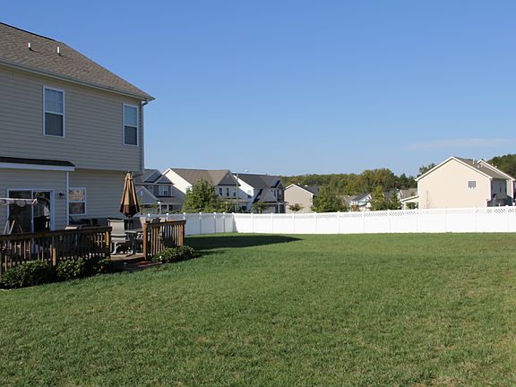 Double lot backyard