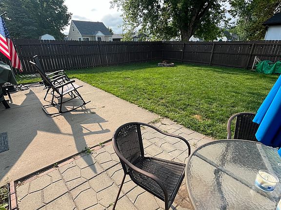 Fenced-in yard