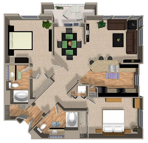 Floor plan ELEMENT