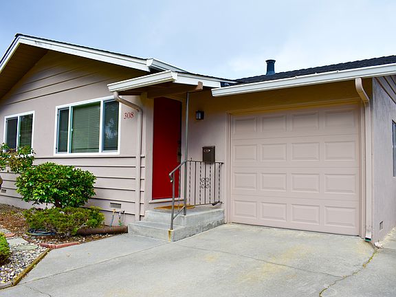 Front Door & attached garage