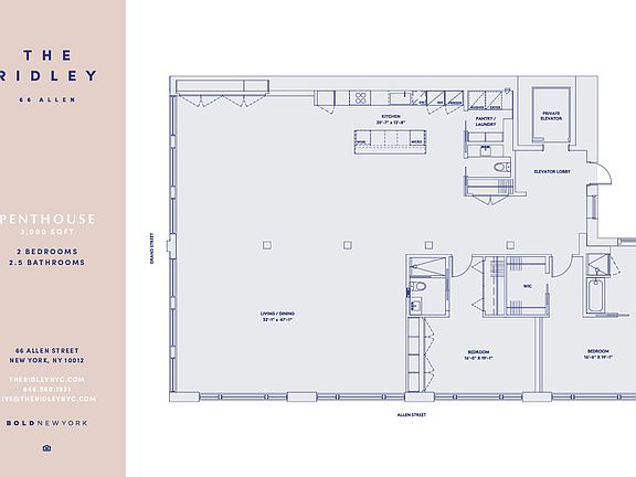 2nd image of 66 Allen St Penthouse A