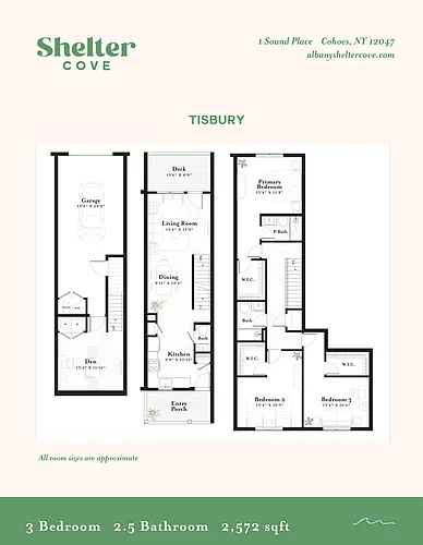 Floor plan Tisbury