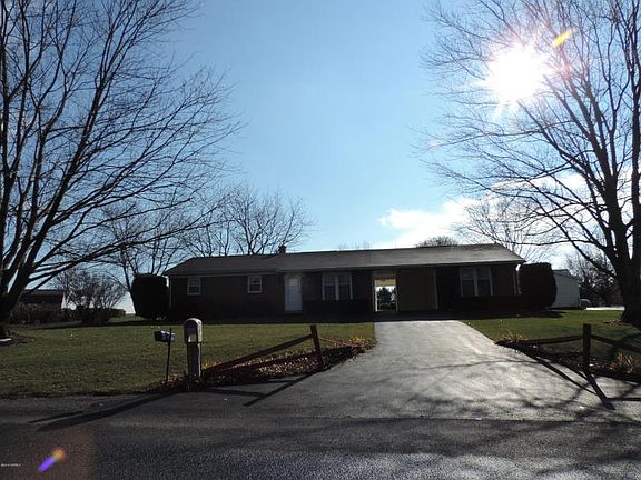 Paved driveway