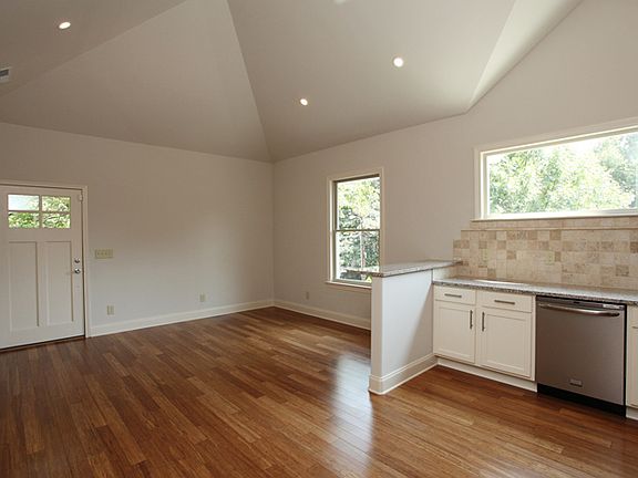 Each unit has private deck space for patio chairs