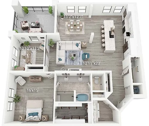 Floor plan Gillon