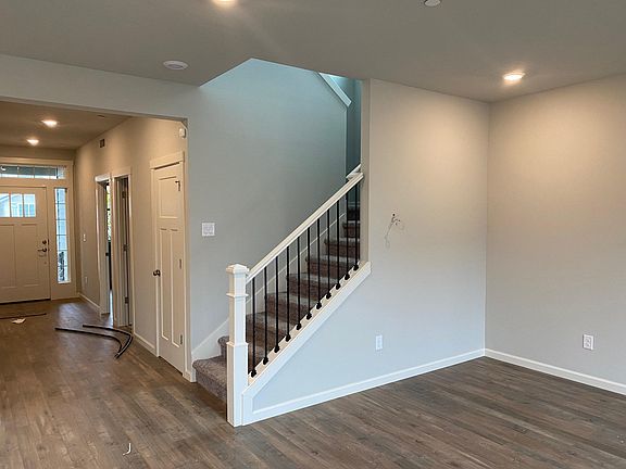 Stairway from family room