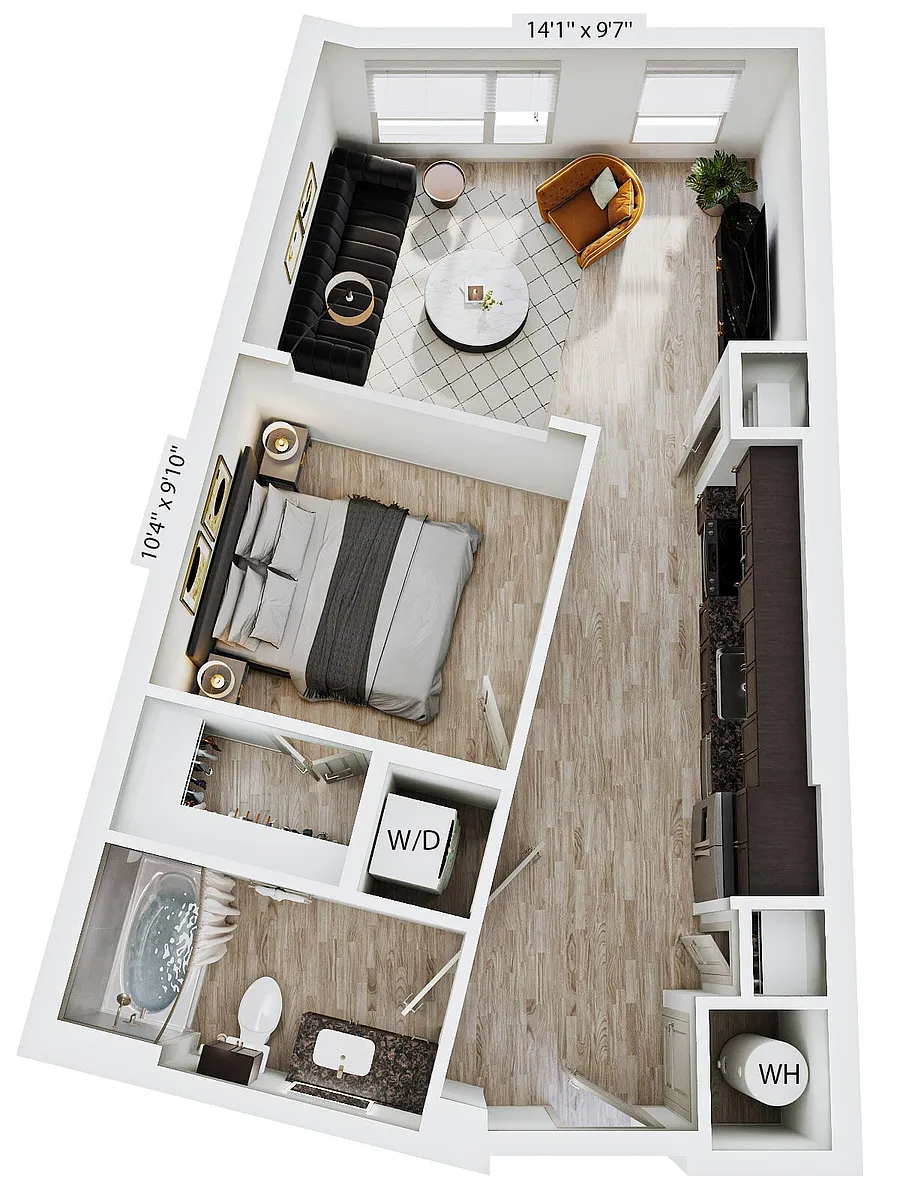 Floor plan A1