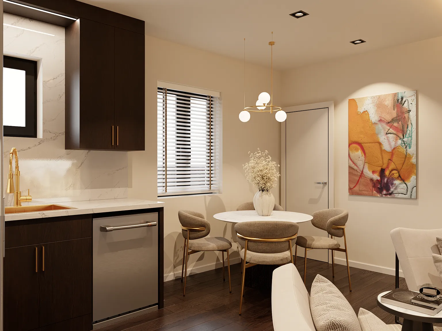 2 bed, 541 sqft, $2,300 — Photo 3