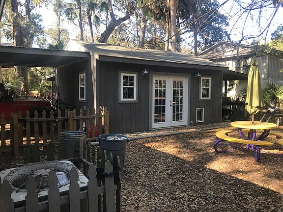 air conditioned outbuilding. used as gym