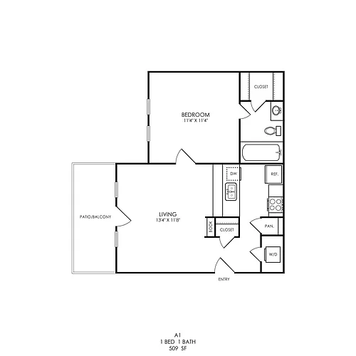 Floor plan A1 Classic