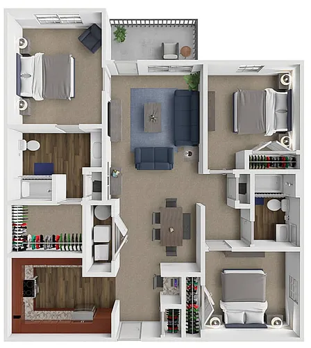 Floor plan Carlyle