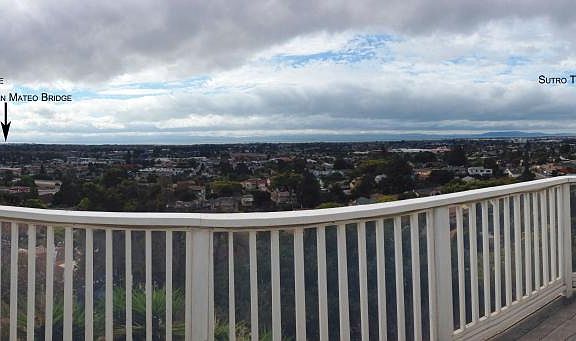 Upper deck and view